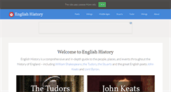 Desktop Screenshot of englishhistory.net