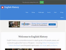 Tablet Screenshot of englishhistory.net